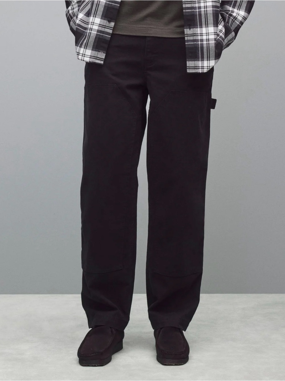 Canvas Relaxed Double Knee Pant